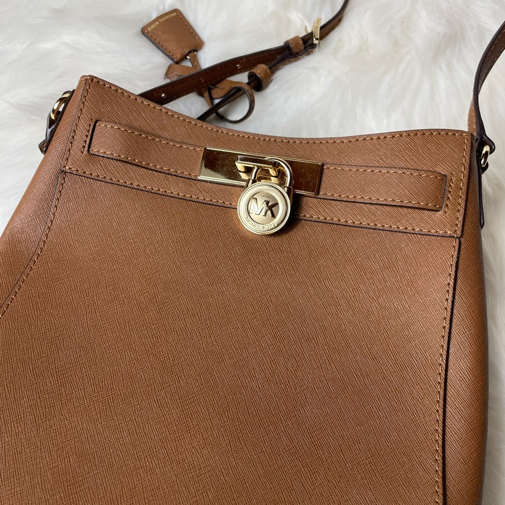 Michael Kors Jet Set Flat Crossbody Bag Purse - Picture 2 of 11